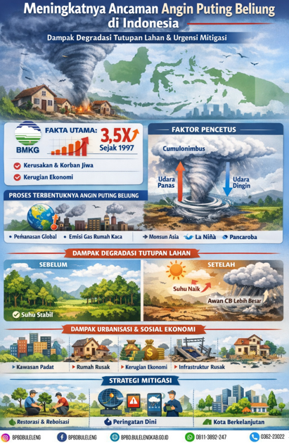 Meningkatnya Ancaman Angin Puting Beliung di Indonesia